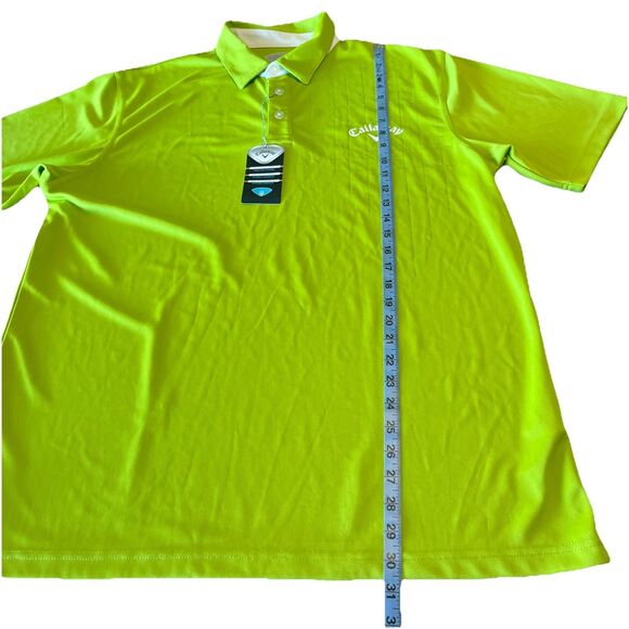 CALLOWAY Polo Golf Macaw Green Shirt Mens Size XL NWD - Picture 9 of 13